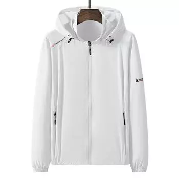 Уличная куртка из ледяного шелка для мужчин, устойчивая к ультрафиолетовому излучению, солнцезащитная куртка с длинными рукавами, одежда XXXXXL