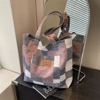 Уличная модная сумка через плечо, большая вместимость, повседневная женская сумка чёрный