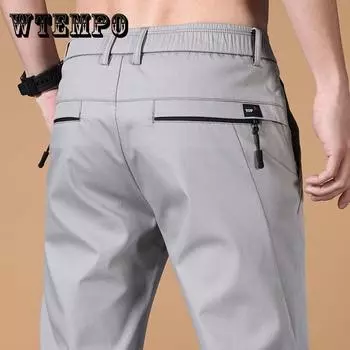 Уличная мужская мода, повседневный костюм, брюки, весенне-осенние однотонные универсальные тонкие корейские мужские костюмы, новые прямые брюки 38 28