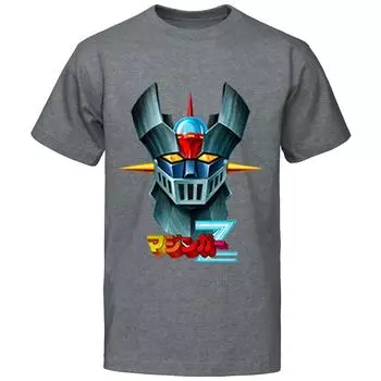Уличная одежда Harajuku, футболки, футболки большого размера, летние футболки Mazingers Z с 3D аниме-графикой, Y2K, одежда для мужчин с коротким рукавом 6XL