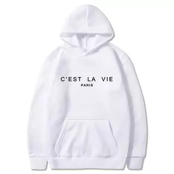 Уличная одежда Harajuku с буквенным принтом, повседневная толстовка с длинными рукавами, модный свободный пуловер, винтажные женские толстовки, пуловер, свитшот M белый