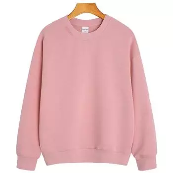 Уличная одежда унисекс, толстовки, осенне-весенний пуловер с круглым вырезом, двусторонняя хлопковая верхняя одежда с длинными рукавами XXXL белый