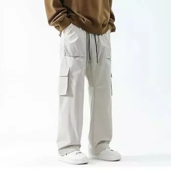 Уличная одежда в стиле хип-хоп, брюки-карго, мужские брюки-шаровары с несколькими карманами и эластичной резинкой на талии, мужские повседневные женские спортивные штаны в стиле Харадзюку S хаки
