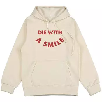 Уличная одежда в стиле хип-хоп Die with A Smile Толстовки с капюшоном Bruno Mars Lady-Gaga унисекс зимняя графическая толстовка модная мужская женская топы XS хаки