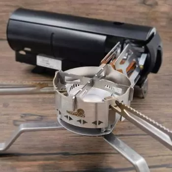 Уличная печь для ветрового стекла SnowPeak Кронштейн из чистого титана Аксессуары для кассетной печи или холщовая сумка Лобовое стекло синий