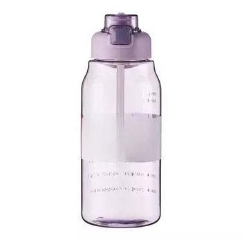 Уличная простая удобная чашка для ПК, космическая чашка, портативная портативная присоска, пластиковая чашка для фитнеса 900ml белый