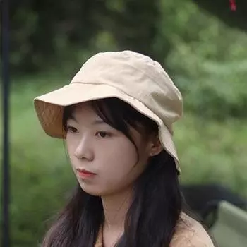 Уличная рыбацкая шапка, водонепроницаемая нейлоновая УФ-защита, складная шляпа от солнца для мужчин и женщин, рыбак, походы, альпинизм, панама хаки