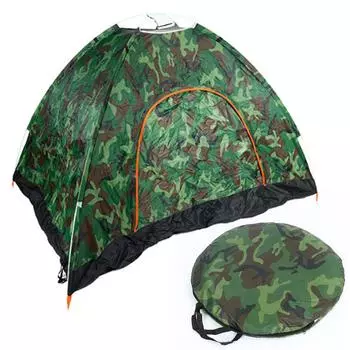 Уличная самоходная туристическая палатка для кемпинга, автоматическая быстрооткрывающаяся палатка, портативная непромокаемая палатка камуфляжный