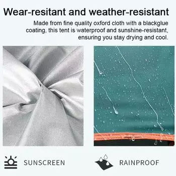 Уличная самоходная туристическая палатка для кемпинга, автоматическая быстрооткрывающаяся палатка, портативная непромокаемая палатка S синий