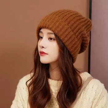 Уличная шапка из акрилового волокна. Удобные шапки. Теплая шапка. Ветрозащитные шапки. one average size