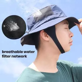 Уличная шляпа от солнца для серфинга с регулируемым ремешком на подбородке, мягкая дышащая, быстросохнущая рыбацкая шляпа с широкими полями, защитой от ультрафиолета красный