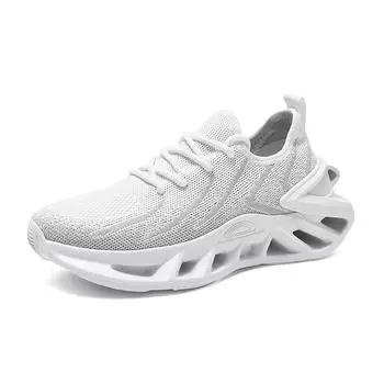 Уличная спортивная обувь больших размеров — модная и трендовая 45 белый