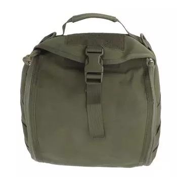 Уличная сумка для шлема Нейлон Водонепроницаемая сумка для мотоциклетного, велосипедного шлема для кемпинга, пеших прогулок Серая зелёный