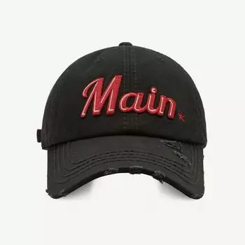 Уличная трехмерная вышивка букв бейсболка мужская и женская мода для пар старая рваная кепка Adjustable