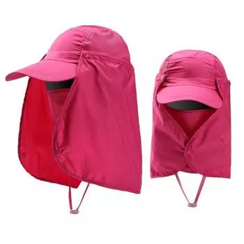 Уличная УФ-защита от солнца Дышащая бейсболка Рыболовная кепка Солнцезащитная кепка Рыболовная кепка Солнцезащитная кепка розы красного