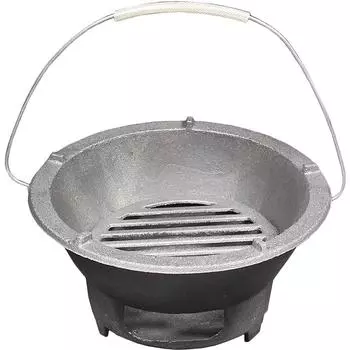 Уличная угольная печь, инструмент для барбекю, гриль для гриля, глубокая сковорода, чугунный аксессуар для барбекю