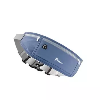 Уличная водонепроницаемая невидимая поясная сумка для бега, спортивная поясная сумка для мужчин и женщин, скрытая сумка для фитнеса синий