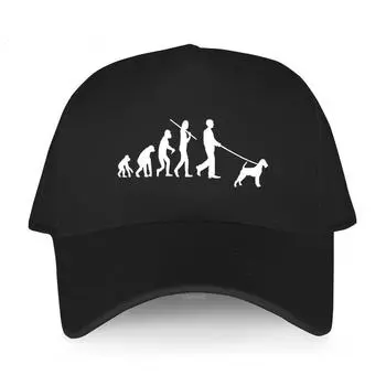 Уличная забавная бейсболка Snapback, черная хлопковая шапка бойфренда, женская летняя кепка в стиле ирландского терьера с собакой в стиле хип-хоп, роскошная кепка унисекс Adjustable