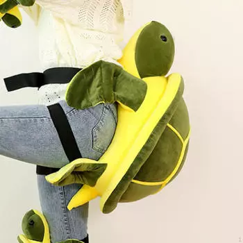 Уличная защита для катания на лыжах в форме черепахи, подушка для активного отдыха, плюшевая, водонепроницаемая, симпатичная, для сноуборда S Hip Pads