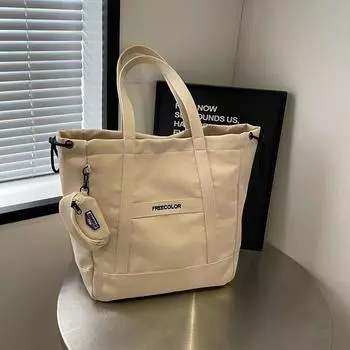 Уличная женская сумка через плечо с большой вместимостью