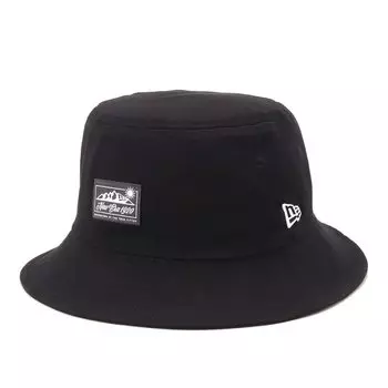 Уличное ведро-стрейч из хлопка черного цвета OD BKT01 STRTCH REF PATCH BLK [New Era] S/M