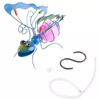 Уличное висение летающий внешний вид насекомое украшение висящий жук светодиодный светильник светлячок