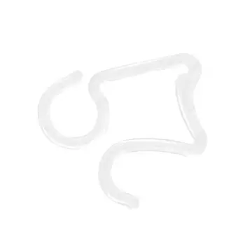 Уличные белые крючки для водостоков клипсы рождественские сосульки гирлянды светодиодные