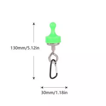 Уличные фонари для кемпинга, магнитный крючок, подвесной крючок с пряжкой, навес для палатки, карабин, магнитная вешалка, аксессуары для навеса для кемпинга чёрный