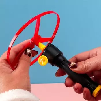 Уличные игрушки Пропеллер Вертолет Уличные игрушки Потянуть за веревку Потянуть за веревку Летающий НЛО Детские игрушки 1 PC random