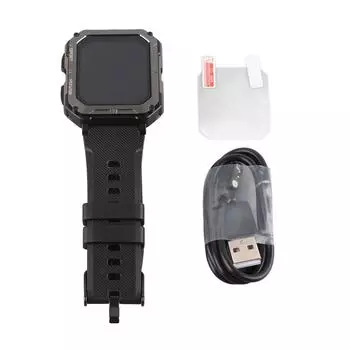 Уличные смарт-часы BT вызов сообщение погода часы водонепроницаемые многофункциональные фитнес-часы с