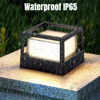 Уличные светодиодные умные настенные светильники Tuya Wifi 10 Вт Cube RGB с приложением, регулируемая яркость, водонепроницаемый настенный светильник для сада Alexa Google Home, AC85-265 В Small Size-Dia11cm