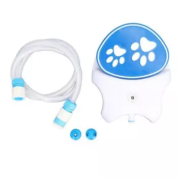 Уличный фонтан для воды для собак, активируемый нажатием на ногу, автоматический разбрызгиватель воды для собак