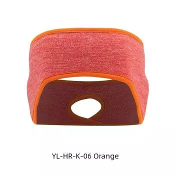 Уличный головной убор Флисовый захват Heattech Повязка для волос Защита ушей Бег Флисовое снаряжение Heattech Повязка для волос Ветрозащитный. Велоспорт Мягкий YL-HR-K-06 Orange One size