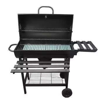 Уличный гриль-барбекю, многофункциональная съемная легированная стальная печь для барбекю на заднем дворе для дома