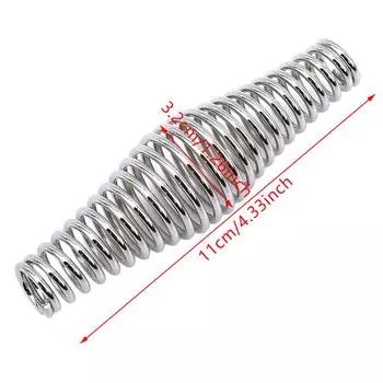 Уличный гриль для барбекю с ручкой из нержавеющей стали, пружинами, печью, походными инструментами