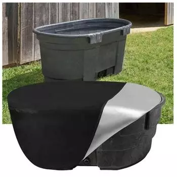 Уличный изолированный чехол для джакузи с защитой от ультрафиолета и шнурком, водонепроницаемый, универсальный, подходит для садовой мебели, водонепроницаемый S