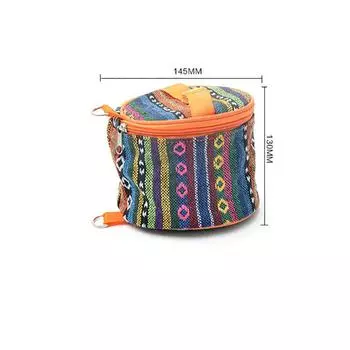 Уличный кемпинговый ящик с выдвижным ящиком, автомобильный, домашний, коробка для рулонных бумажных полотенец, складная, в этническом стиле, сумка для бумажных полотенец, ящик для хранения мелочей