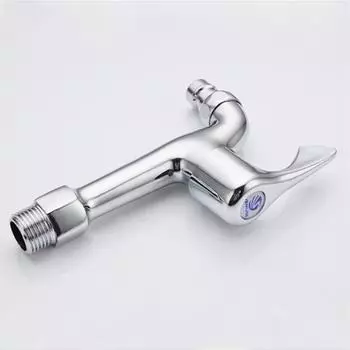 Уличный кран, садовый смеситель, латунный хромированный кран для стиральной машины, настенный кран для ванной комнаты, кран для швабры, унитаз с одним холодным краном