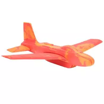 Уличный метательный пенопластовый самолет, летающий самолет, планер, модель самолета для детей, красный