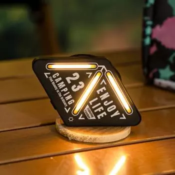 Уличный мини-фара, 4 Вт, ночной предупреждающий фонарь с 4 режимами освещения, портативный