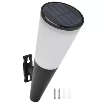 Уличный настенный светильник RGBW с меняющимися цветами, солнечная лампа IP65 для сада, балкона, лестницы, улицы