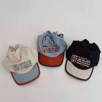 Уличный нишевый модный бренд, головной платок, подходящая по цвету мужская и женская кепка, сезонная быстросохнущая бейсбольная кепка для скейтборда M56-58cm чёрный