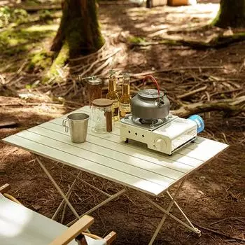 Уличный переносной складной стол, сверхлегкий стол из алюминиевого сплава, для пикника, барбекю, кемпинга, рыбалки, пляжа