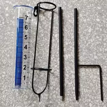 Уличный пластиковый датчик дождевой воды, простая установка, измеритель дождевой воды для патио CHINA