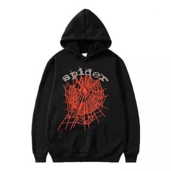 Уличный популярный готический пуловер с буквенным принтом, мужская толстовка с капюшоном Y2K, новая свободная модная толстовка в стиле панк в стиле Джокер, унисекс, повседневная толстовка в стиле Харадзюку M