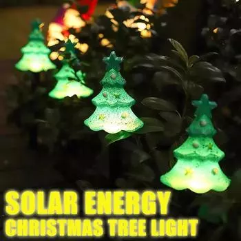 Уличный рождественский светильник на солнечных батареях от одного до пяти рождественских снеговиков, снежинок, рождественских светильников, атмосферных украшений, газонов