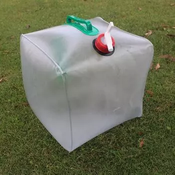 Уличный складной контейнер для воды 10 л 20 л, портативный мешок для воды большой емкости для кемпинга, альпинизма, пешего туризма, товары для выживания 10L