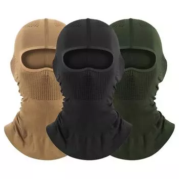 Уличный велосипедный головной убор для женщин и мужчин, маска для полного покрытия лица, Балаклава, летняя защита от солнца, дышащая маска для лица, подкладка шлема чёрный