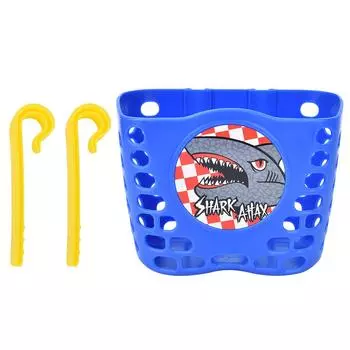 Уличный велосипедный самокат милый передний держатель для велосипеда и покупок для детей синий синий