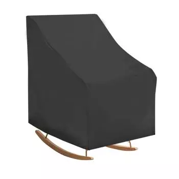 Уличный водонепроницаемый чехол на кресло-качалку, пылезащитный тканевый с серебряным покрытием, детский парк, чехлы на стулья перед двором, аксессуары
